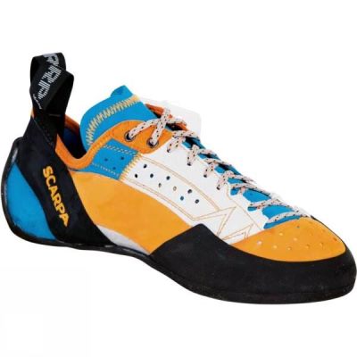 Zapatos De Escalada Scarpa Techno X Hombre - Azules / Gris / Amarillo - Chile EZW836197